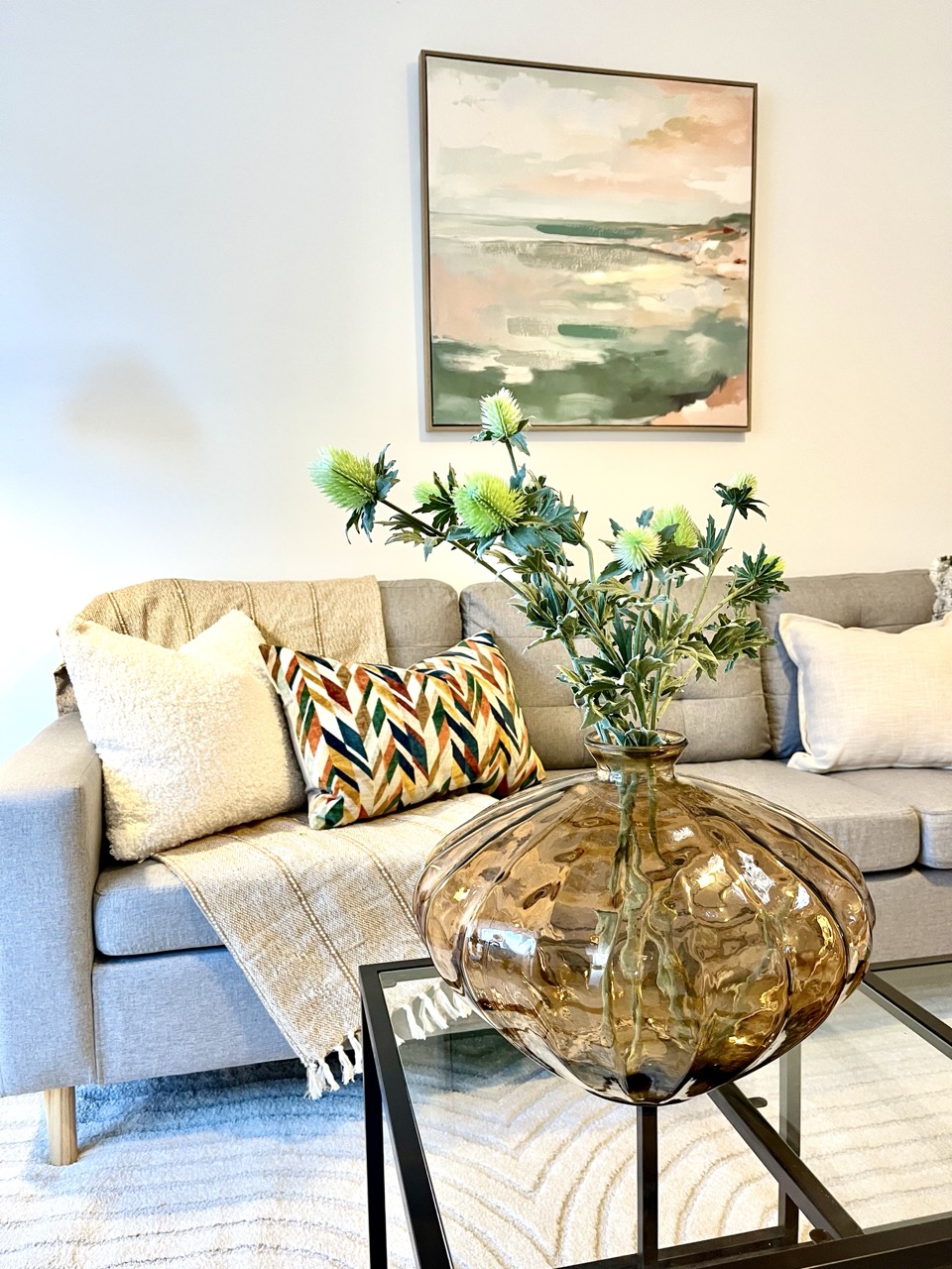 Sea Glass Home Designs — staging and styling